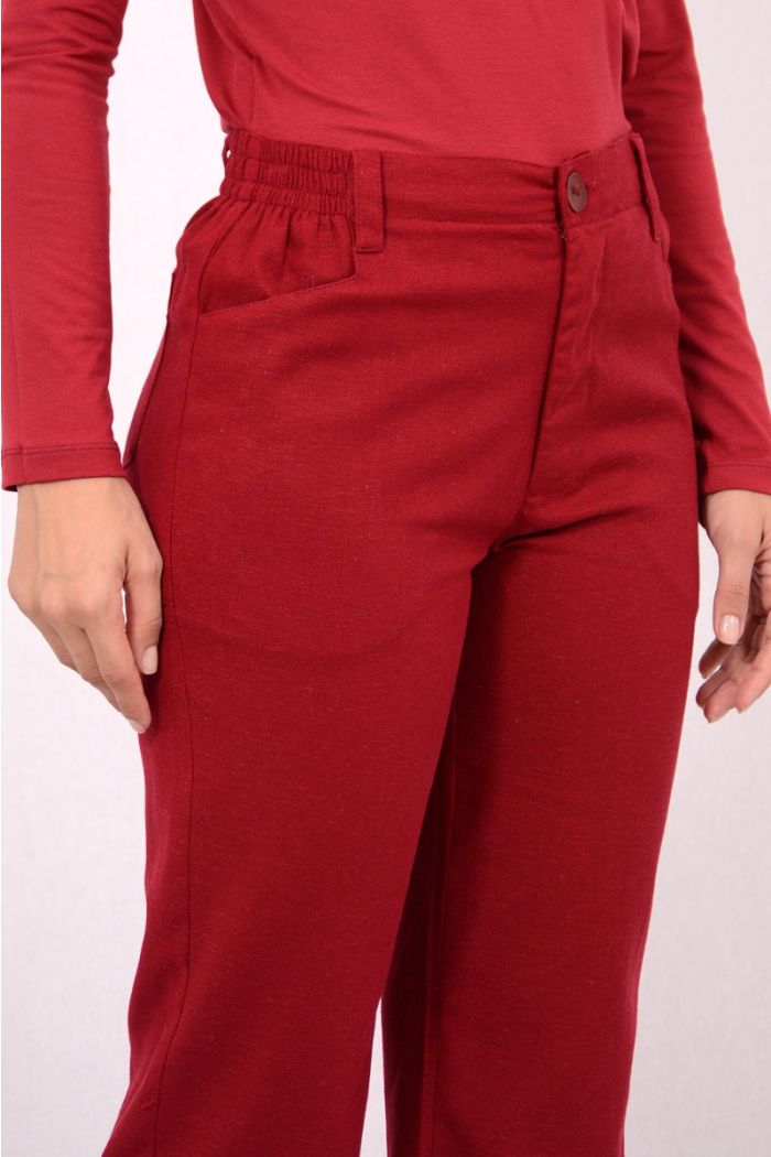 CALÇA VISCOLINHO ELASTICO NA CINTURA