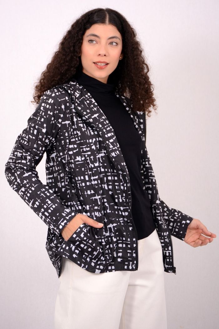 CASACO CORTA VENTO ESTAMPA MARSEILLE