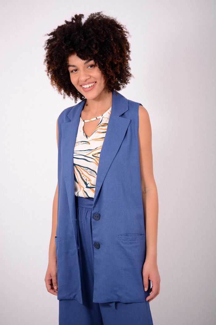 COLETE LINHO ALFAIATARIA