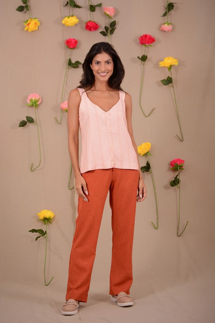 REGATA VISCOLINHO BORDADA