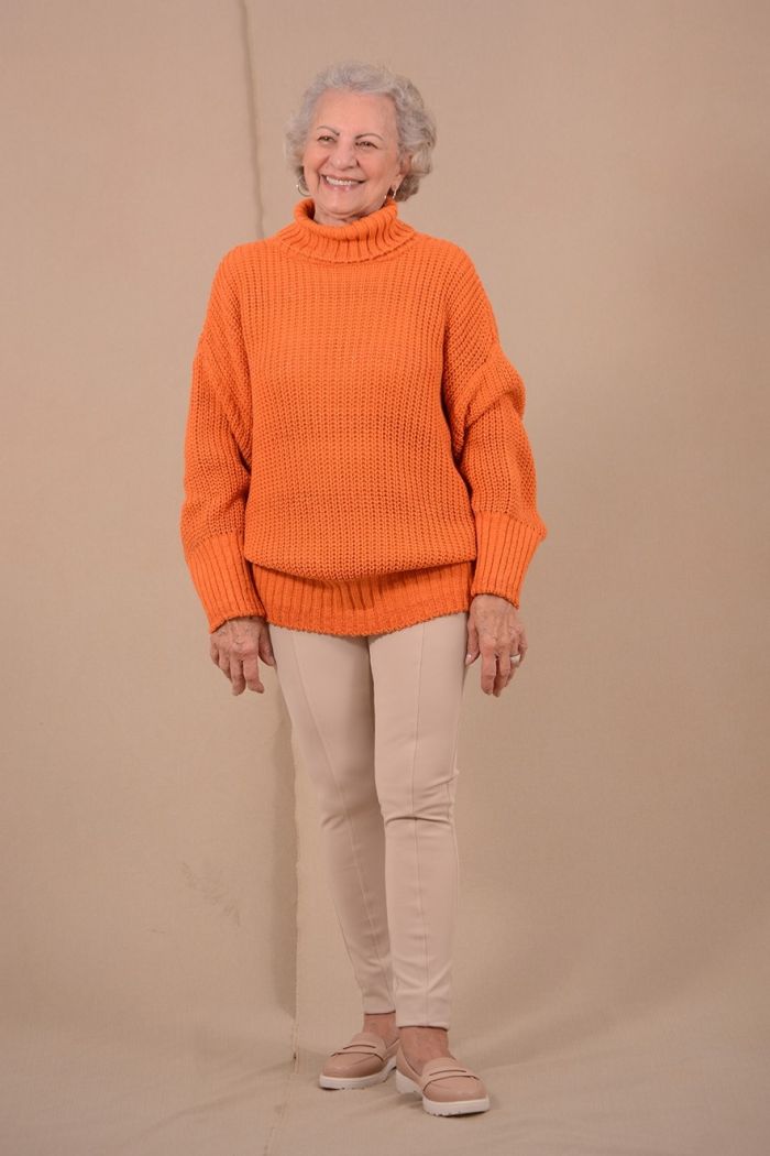 BLUSA TRICOT DETALHE LUREX