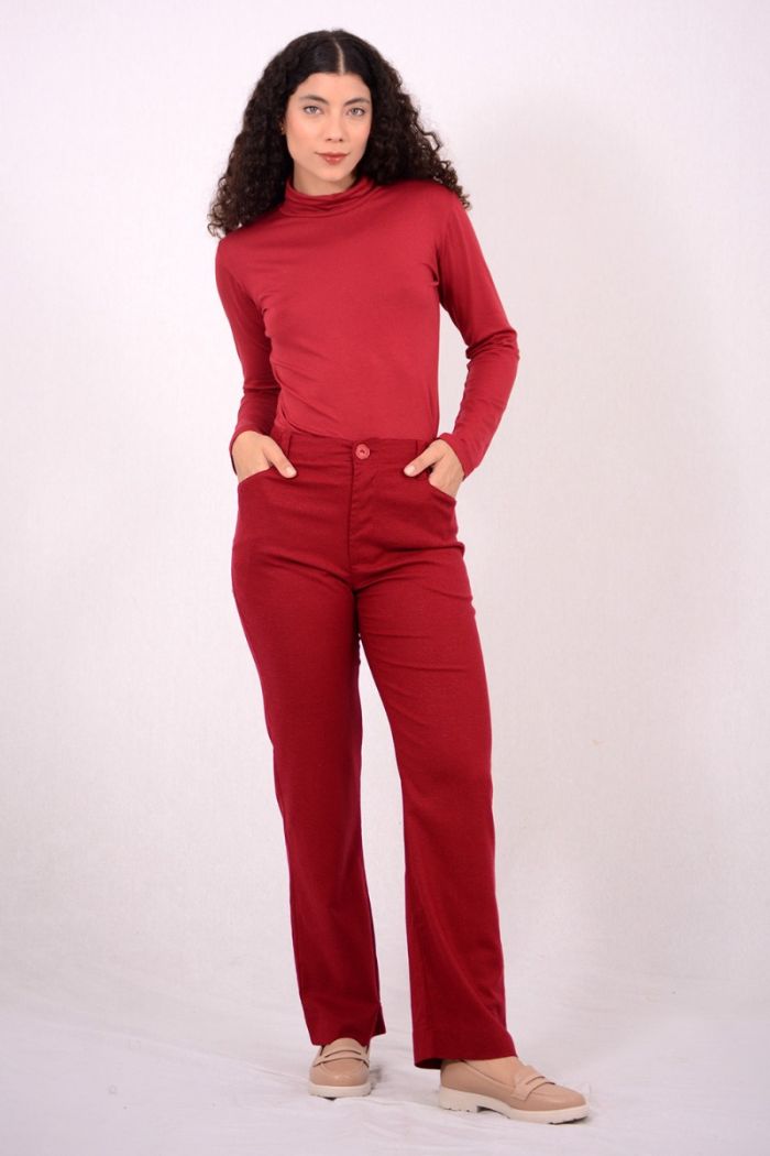 CALÇA VISCOLINHO ELASTICO NA CINTURA