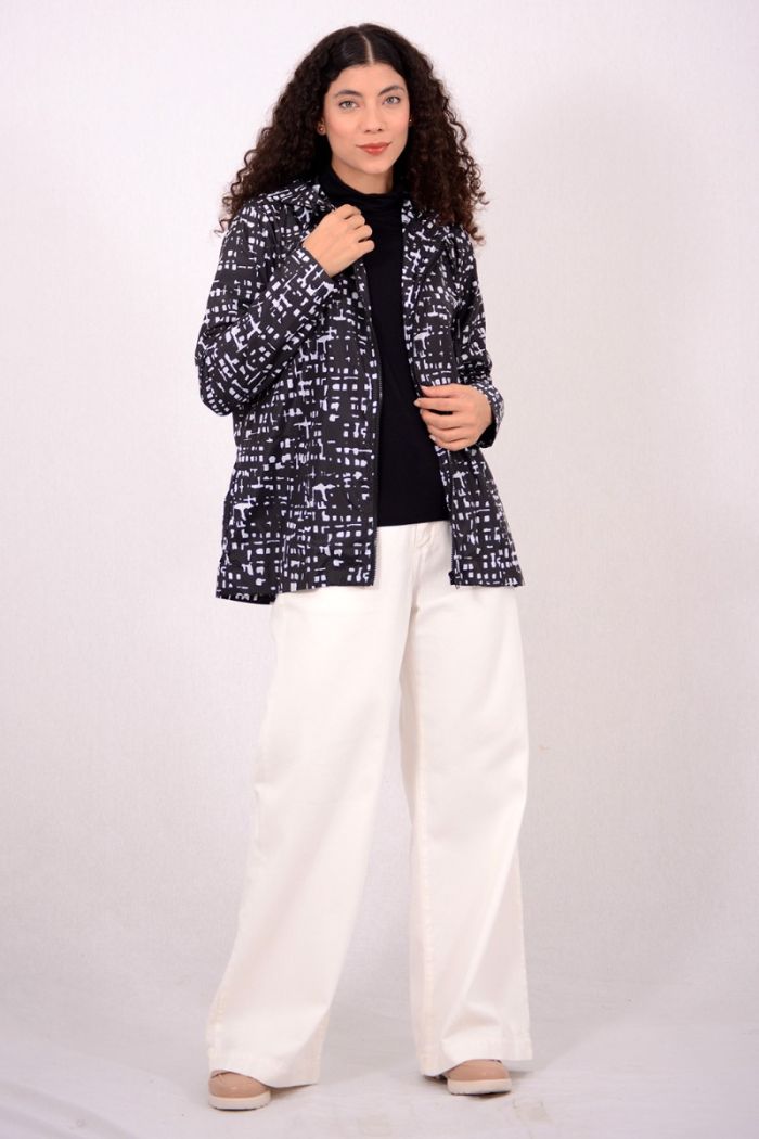 CASACO CORTA VENTO ESTAMPA MARSEILLE