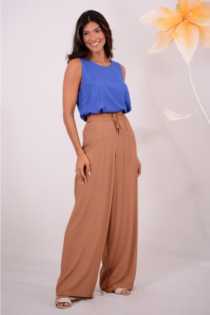 CALÇA VISCOSE  ESTAMPA ENERGIA